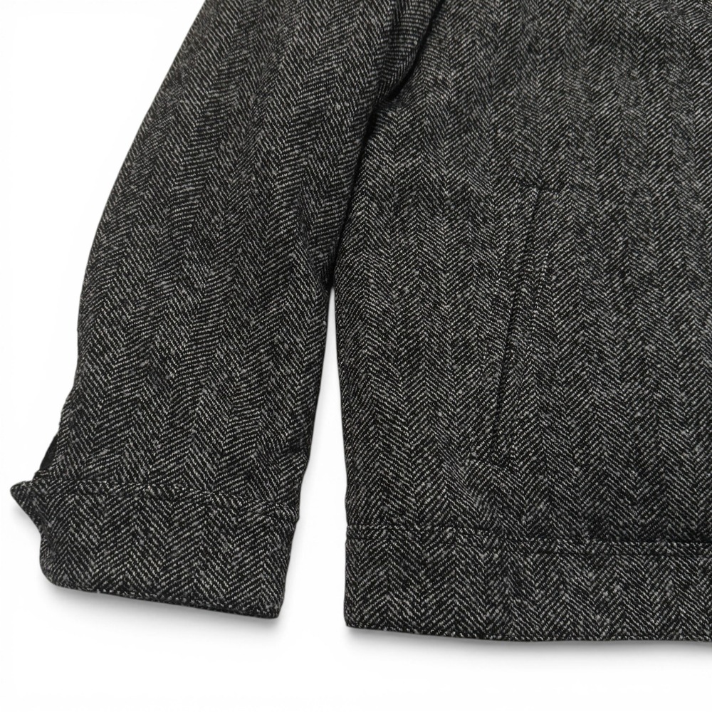 Lucky Brand Jasper Chevron Jacket Men XL Herringbone Black Corduroy Collar NWT - Picture 12 of 16